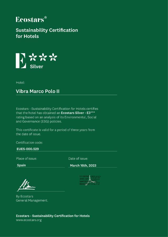 Hotel Vibra Marco Polo II - Adults Only San Antonio  Eksteriør bilde